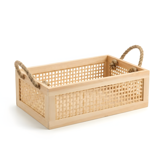 Wooden Basket Small
